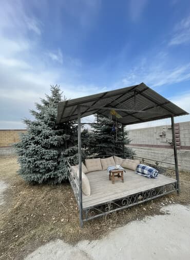 арка для сада: Беседка Металл — 1