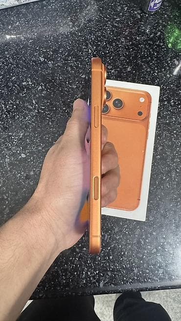 iphone продажа: IPhone 17 Pro Max, Б/у, 256 ГБ, Оранжевый, Коробка, 99 % — 3