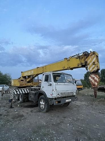 Автокран, Камаз, 24 м — 2