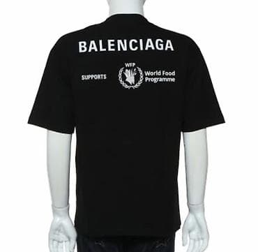 nike tech flece: Мужская футболка, L, Balenciaga, Новый, цвет - Синий — 2