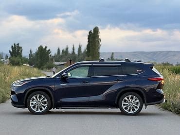 Toyota Highlander: 2021 г., 2.5 л, Вариатор, Гибрид, Внедорожник — 7