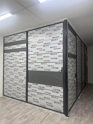Буюртмага Каркастык тосмо, Офис үчүн, Монтаждоо