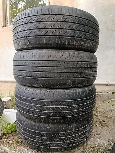 Шины 215 / 55 / R 17, Лето, Б/у, Комплект, Легковые, Корея, Kumho