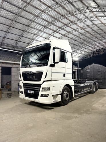 купить фуру с прицепом бу: Грузовик, MAN, Стандарт — 1