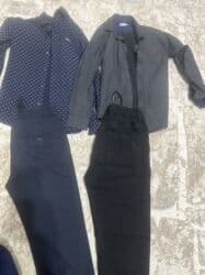 спортивные костюмы для девочек: 2шт рубашек и 2шт джинсы Состояние отличное На возраст 6-7-8 лет — 1