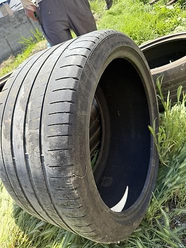 Шины 285 / 35 / R 21, Лето, Б/у, Комплект, Легковые, Michelin