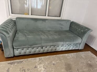 кресло качалка для малышей: Диван в хорошем состоянии цвет мята чуть светлее чем на фото без — 9