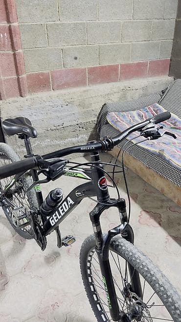 Велосипеды: Горный велосипед, Geleda, Рама M (156 - 178 см), Алюминий, Б/у — 6