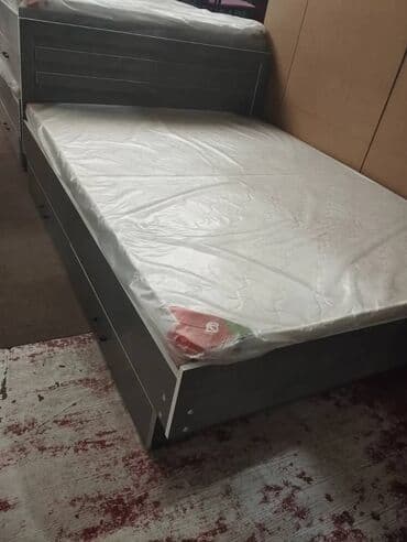 двух яросный крават: Двуспальная кровать, Новый, С матрасом, длина - 200 см — 8