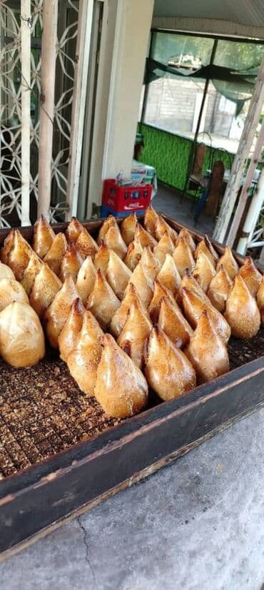 тыквенные семена: Домашняя выпечка: самса/ тандыр самса, Слоëнный самса говядина — 1