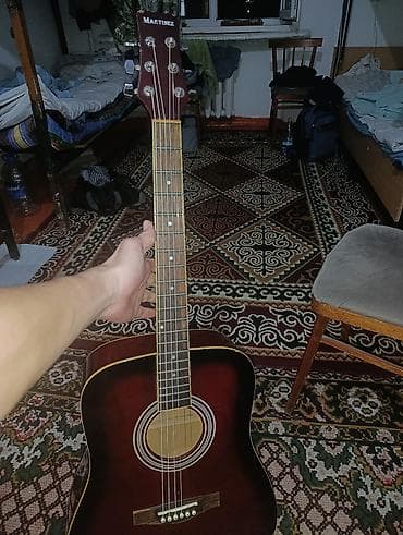 Велосипеды: Оригинал акустическая гитара Martinez FAW-7021P оригинал - — 3