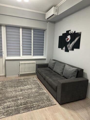 комнаты ыссык кол: Студия, Агентство недвижимости, Без подселения, С мебелью полностью — 1