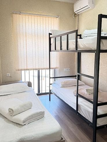 hotel: 1 комната, Эконом, Шлагбаум, Душевая кабина, Постельное белье, Кондиционер — 5