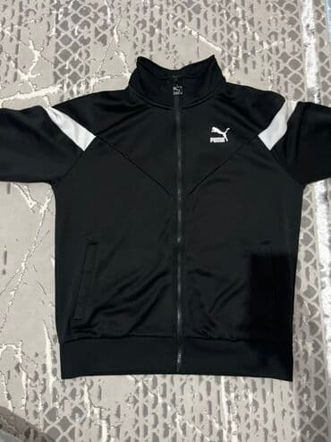 спортивные пуховики: Спортивная спортивка PUMA L size на рост 168-178 - Цвет: черный с — 6