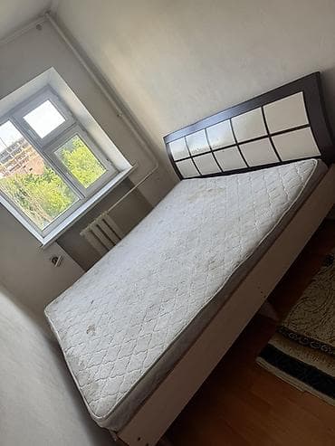 2 яростный кровать: Двуспальная кровать, С матрасом, длина - 200 см — 1