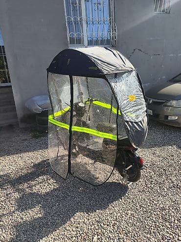 зонтик для скутера: Универсальный тент Новый, Платная доставка, Самовывоз, Бесплатная доставка — 2