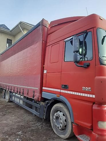 даф 2012: Тягач, DAF, 2012 г., Тентованный — 2