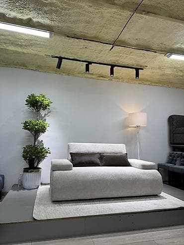 офисная мягкая мебель: Офисный диван, цвет - Бежевый — 1