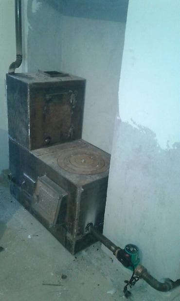 Делаем Отопления потключ с котлом полни патключ г. Ош