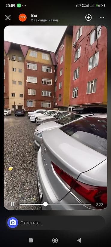 Недвижимость: 1 комната, 50 м², Индивидуалка, Кызыл Аскер Индивидуалка, 5 этаж, Косметический ремонт — 6