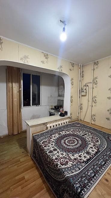 1 бөлмө, 35 м², 105-серия, 6 кабат, Косметикалык ремонт