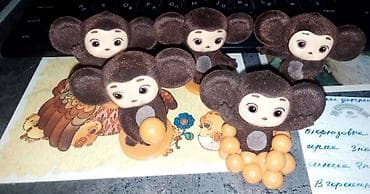 Чебурашки-мини фигурки - Комплект из 5 фигурок Чебурашки - Размер — 1