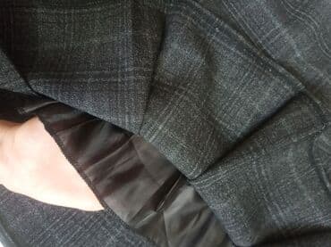 Юбки: Юбка, Модель юбки: Теннисная, Мини, Шерсть, Низкая талия — 3