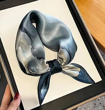 Бижутерия: Шарф, Новый, Женские, цвет - Синий — 1