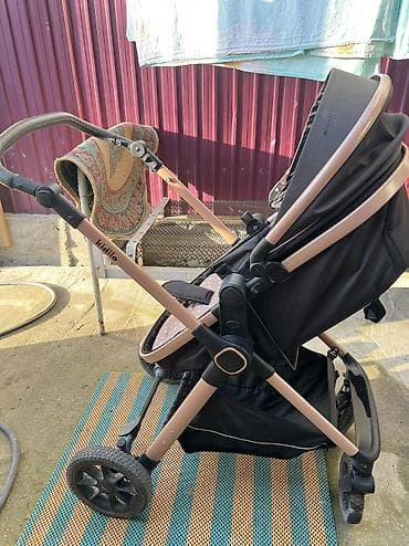 crazy cart: Коляска, цвет - Черный, Б/у, Самовывоз — 3