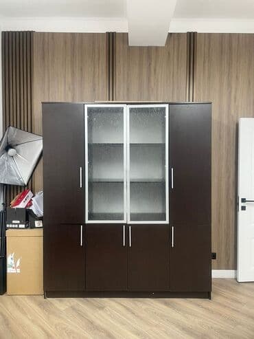 самые дешевые шкафы купе: Шкаф-купе/стеллаж для офиса или дома, темный венге - Корпус: ЛДСП — 4