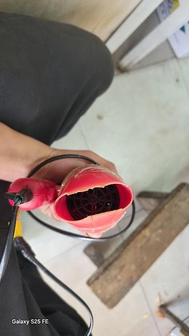 наушники с костной проводимостью бишкек: Фен компактный складной, красный. Особенности: - складная ручка — — 2