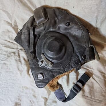 дополнительные приборы: Шлем лётчика .1948- год . Б/у . Антикварный раритет . СССР — 2