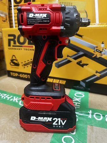 Электроинструменты: Аккумуляторный набор инструментов D-MAX 21V Состав комплекта в кейсе — 5