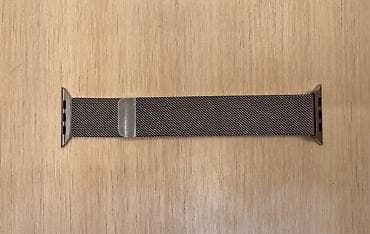 Детские смарт-часы: Продаю оригинальный ремешок для Apple Watch - Milanese loop Silver — 7