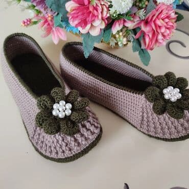 обувь 19 размер: Домашние тапочки, 37, Новый, Самовывоз — 6