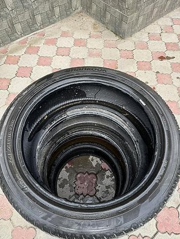 good year: Шины 245 / 45 / R 19, Лето, Б/у, Комплект, Легковые, Корея, Hankook — 2