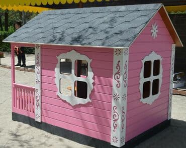 детские домики бишкек: Детский домик. Домик для Барби. Домик из дерева. Детский игровой — 4