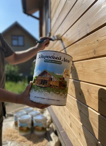 воск пчелиный: Средство для защиты древесины «Здоровый Дом» в банках объемом 3 литра — 1