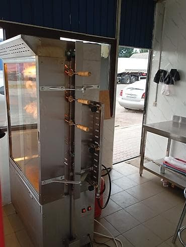 Оборудование для бизнеса: Газовый ротационный гриль для кур-гриль - Профессиональный тепловой — 2