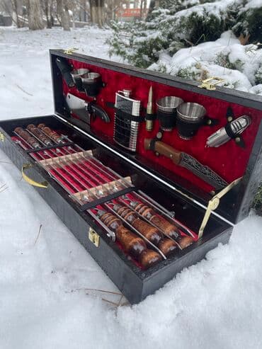 Самый лучший подарок для мужчин!!! Шашлычные наборы в наличии!!!