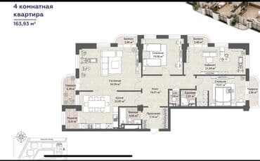 дом двух этажный: 2 комнаты, 80 м², Элитка, 7 этаж, ПСО (под самоотделку) — 13