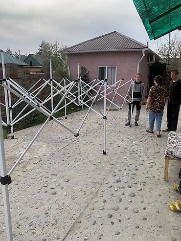 3 3: Шатёр Описание Шатер 3*3 усиленный синий (белый каркас) — 7