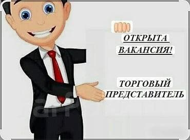 вакансия торгового представителя: Требуется Торговый агент, График: Шестидневка, 1-2 года опыта, Карьерный рост, Полный рабочий день — 1