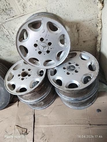 Литые Диски R 15 Mercedes-Benz, Комплект, отверстий - 5