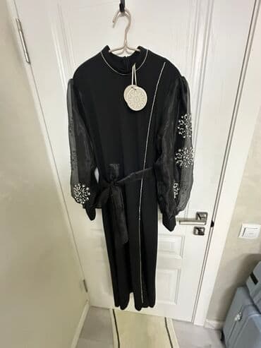 вечерние бордовые платья: Повседневное платье, Осень-весна, Длинная модель, 3XL — 8