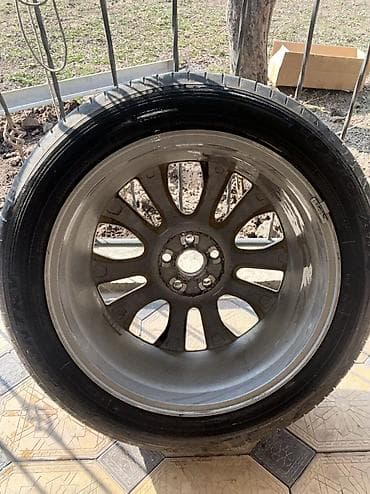 31535 r20: Колеса в сборе 235 / 55 / R 20, Лето, Б/у, Запаска, Внедорожные (АТ/МТ), Литые, отверстий - 5 — 4