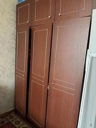 лилия спальный гарнитур: Спальный гарнитур, Шкаф, цвет - Коричневый — 7