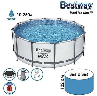 Представляем вам каркасный бассейн Bestway, который отличается высокой