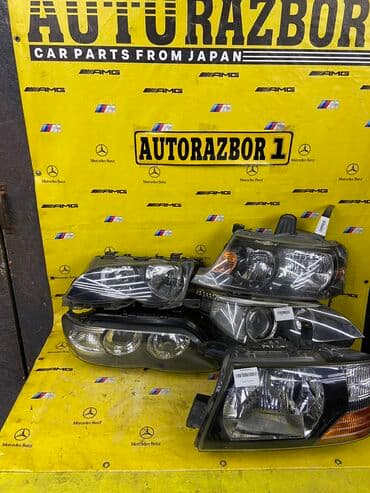 оригинальные штампованные диски опель: Передняя оптика на Японское,Немецкое авто привозные из Японии — 1