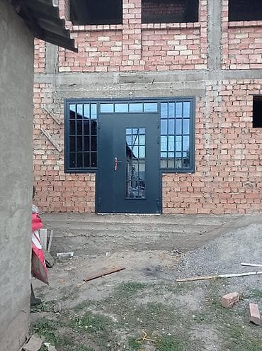 Үйлөр жана батирлер үчүн эшик, Металлдан, Айнек менен, түсү - Боз lalafo.kg да Үйлөр жана батирлер үчүн эшик, Металлдан, Айнек менен, түсү - Боз